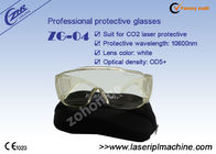 Od 5+ نظارات أمان ليزر CO2 شفافة 10600nm