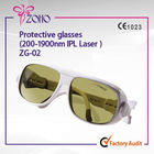 نظارات السلامة المهنية ليزر ياج الصفراء 190nm