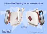 2in1 Microneedle الباردة المطرقة RF جهاز Microneedling لشد الجلد وإزالة التجاعيد