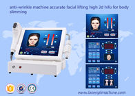 3D HIFU الموجات فوق الصوتية آلة / دقيقة تشديد الجسم التخسيس الوجه رفع آلة الجمال