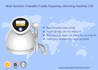 متعددة الوظائف معدات التجميل RF 3 مقابض الترددات اللاسلكية آلة التخسيس تردد الراديو