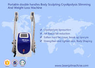 نحت الجسم Cryolipolysis التخسيس آلة نمط المحمولة آلة لتخفيف الوزن