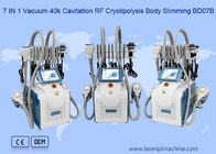 آلة تنحيف الجسم بالليزر Cryo 40k 1Mhz Cavitation