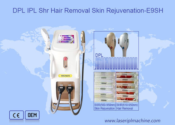 8 * 34 مم 1200 واط DPL IPL SHR آلة إزالة الشعر بالليزر