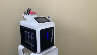 جهاز تجميل 8 في 1 ثنائي القطب يعمل بالأكسجين لتبييض الوجه وشد الوجه