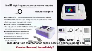 35W معدات التجميل RF لإزالة الأوعية الدموية لرفع الوجه