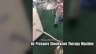 آلة العلاج بالوجوه الصدمية 8بارز ضغط الهواء لتخفيف الألم العلاج ED