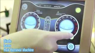 آلة إزالة الشعر بالليزر ديود ذات الطول الموجي 1200 واط غير مؤلمة على المدى الطويل