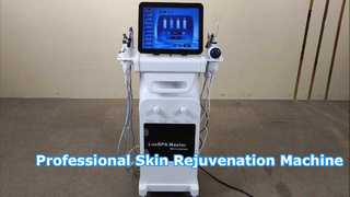 12in1 Hydrodermabrasion العناية بالبشرة RF الأكسجين الوجه البلازما الأكسجين رذاذ اللوازم الطبية المعدات