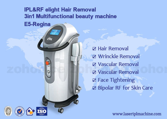سعر جيد IPL + RF إزالة الشعر elight وتجديد شباب الجلد آلة مع مقابض اثنين الانترنت