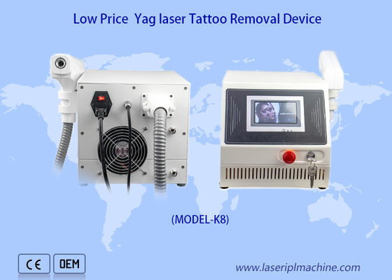 1320nm 1064nm 532nm آلة تبييض البشرة المحمولة Nd Yag ليزر إزالة الوشم