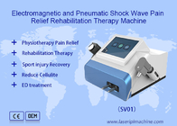 آلة العلاج بالموجات الصدمية الشعاعية ثنائية القناة معالجة تخفيف الآلام