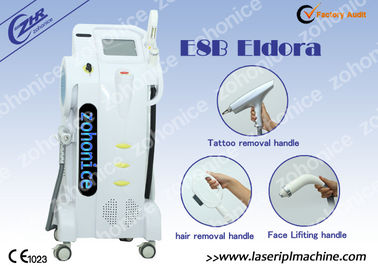 عمودي E- الضوء IPL RF تجديد الجلد الوجه تشديد آلة الجمال المعدات