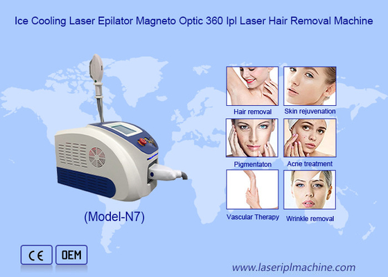 أوبت وظيفة إزالة الشعر آلة IPL لعلاج حب الشباب