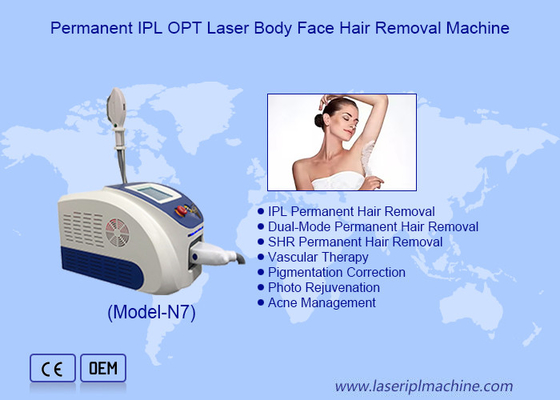 المواد الكريستالية الزعفرة IPL آلات إزالة الشعر لإزالة المسام وعلاج حب الشباب