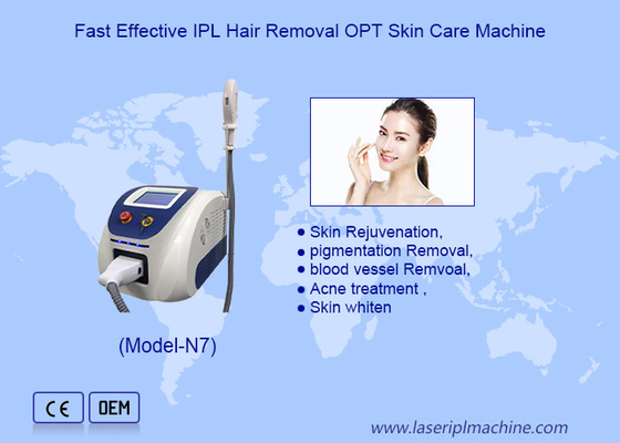 إعادة تجديد البشرة آلات إزالة الشعر IPL مع تكنولوجيا عدم إزالة