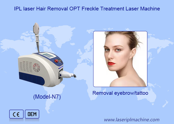 آلة إزالة الشعر المحمولة IPL مع وظيفة علاج حب الشباب في استوديو كلينك التجميل