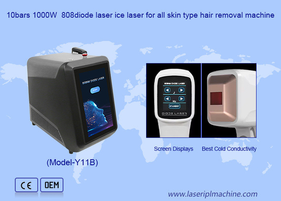 آلة ليزر 808nm 790nm 1060nm 940nm لبيض البشرة وإزالة الشعر