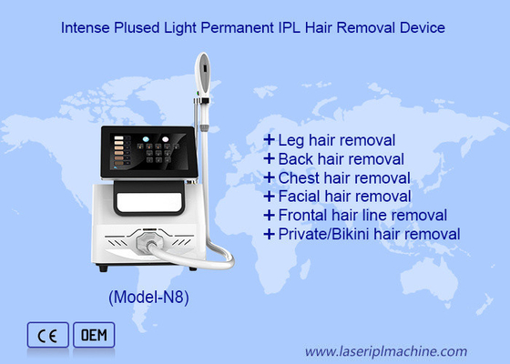 آلات IPL المحمولة لإزالة المسام للجسم والوجه إزالة الشعر بالليزر IPL