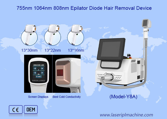 آلة ليزر 808nm 810nm Diode Laser Machine تبييض البشرة إزالة الشعر