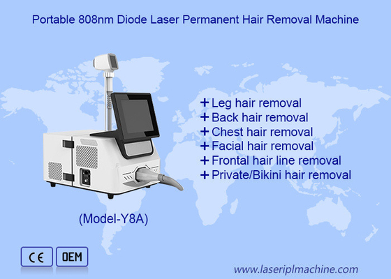 آلة ليزر 808nm 810nm Diode Laser Machine تبييض البشرة إزالة الشعر