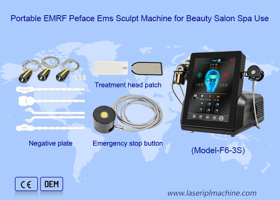 مساحة الوجه تحفيز الوجه رفع الوجه العين EMRF EMS آلة النحت