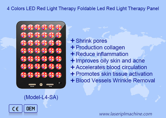 استخدام منزلي 168pcs LED للعناية بالبشرة إزالة حب الشباب