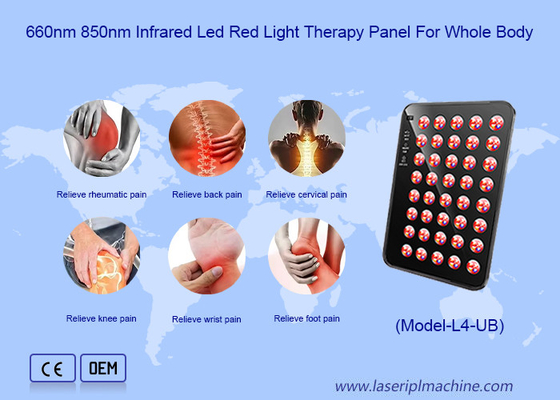 ناقل لاسلكي 620 نانومتر LED Light Therapy تحسين النوم LED Light Panel