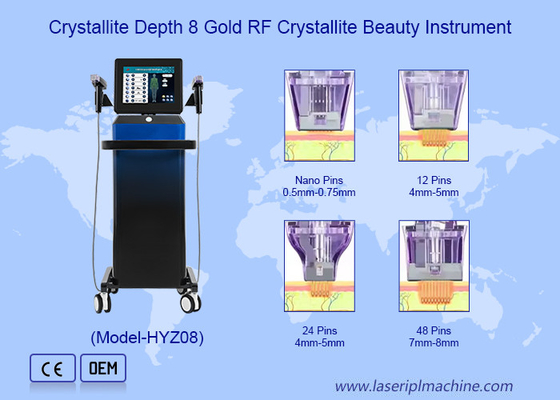 إزالة التجاعيد الجلدية آلة الجسم المصبوب Morpheus8 Microneedle RF