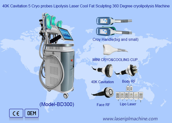 40k Cavitation RF Weight Loss Sculpting 360 آلة التجمد