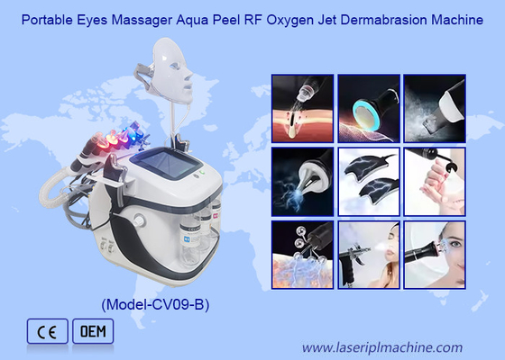 9 في 1 العناية بالبشرة إزالة التجاعيد Aqua Peel Hydro Jet Peeling Rf Microdermabrasion وجه الجهاز