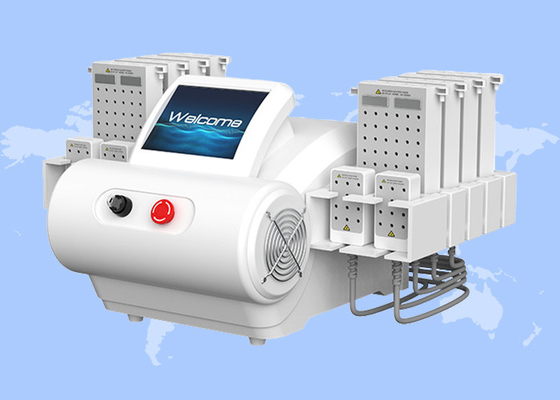 635nm 650nm 940nm 980nm ليزر الديود EMS لوحة شفط الدهون آلة تخفيف الوزن الجسم