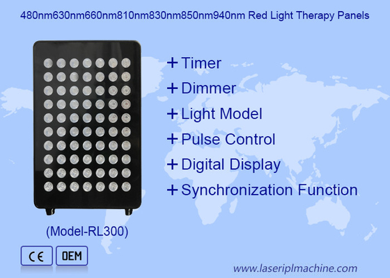 660nm 850nm 60pcs LED ضوء تحت الحمراء الأحمر لجهاز تخفيف الألم
