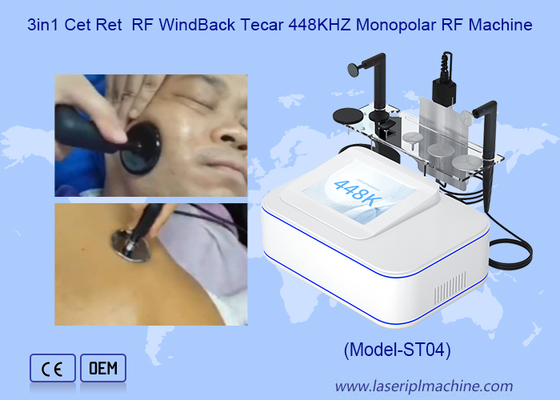 448khz Cet Ret المقاومة RF تخفيف الألم تيكار العلاج الآلة