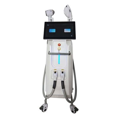 سعر جيد 2 في 1 Shr Ipl Elight 808 ليزر معالجة الشاشة ربط الشعر إزالة آلة الانترنت