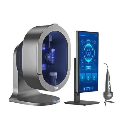 سعر جيد 2 في 1، 3 كاميرات، 3D AI، مقبض فروة الرأس المجهري، ماسح فروة الرأس، محلل بشرة الوجه الانترنت