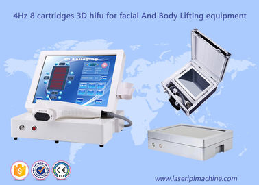 12 خطوط 3D HIFU آلة تركز الموجات فوق الصوتية الوجه رفع المضادة للتجاعيد التخسيس الجسم