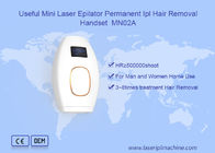 جهاز العناية بالبشرة للاستخدام المنزلي جهاز إزالة الشعر المصغر النبضي الخفيف Ipl أبيض اللون