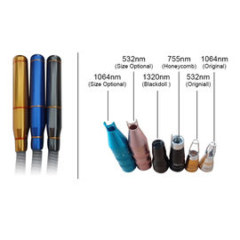 Nd Yag Shrink Pore 532nm 1032nm إزالة الوشم المقبض الملحقات HY-9