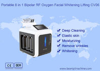 8 في 1 ثنائي القطب RF الأكسجين آلة تبييض الوجه رفع الجمال