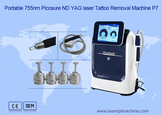 آلة ليزر الـ (إند ياغ) لـ (ميكرو بيكوسكوند بيكوسكوند) 755nm 1200w قوة عالية