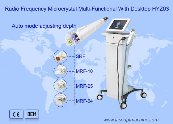 ميكروكريستال متعددة الوظائف مكتب جمال 0.1mm RF آلة جمال