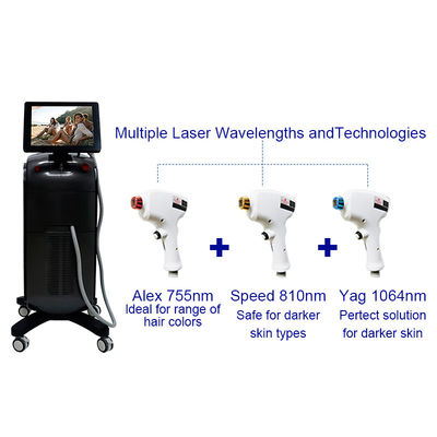 قناة الميكروفون 4D 1600w 808 آلة إزالة الشعر بالليزر Y9 Pro