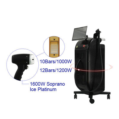 عقدة واحدة 3 طول موجة 808 755 1064nm 1200W ديود ليزر إزالة الشعر Y9 برو