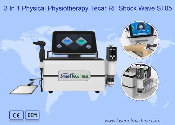 معدات التجميل المحمولة الذكية Tecar RF 18HZ آلة العلاج بالمستخدمين