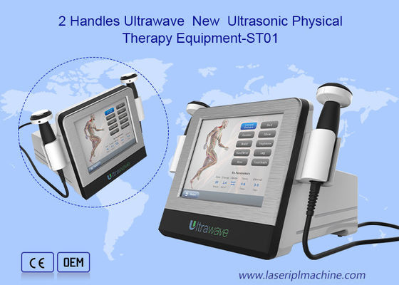 2 مقابض Ultrawave Physical Magnetic 3mhz Rf Beauty Equipment تخفيف الآلام المحمولة