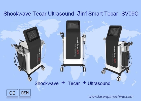 60mm Rf Tecar رئيس العلاج الطبيعي صدمة آلة الموجة
