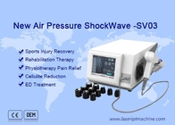 6 بار ضغط الهواء 12 طرفًا آلة Gainswave المحمولة لتخفيف الآلام