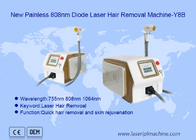 آلة إزالة الشعر بالليزر ديود 808 نانومتر غير مؤلمة استخدام العيادة