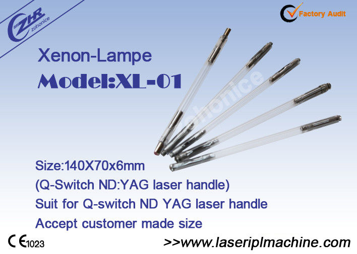 Q Switch Laser Xenon Lamp لمسدس الليزر ، مقابض الضوء الإلكتروني